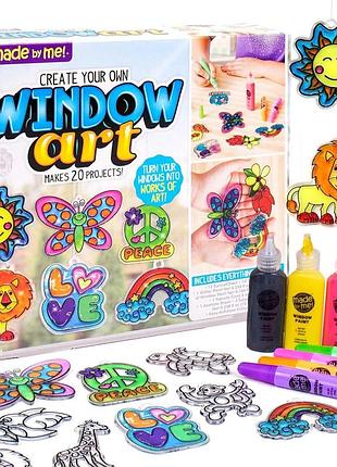 Made by me create your own window art творческий набор для окон horizon group
