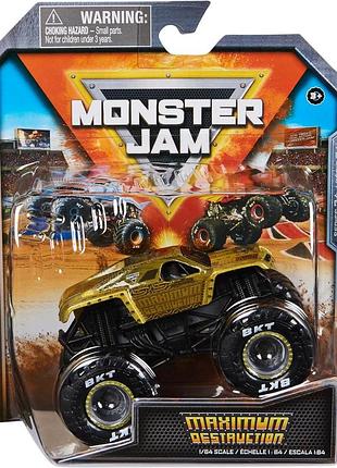 Monster jam truck max-d maximum destruction макс-д diecast 1:64 scale vehicles series 34 spin master