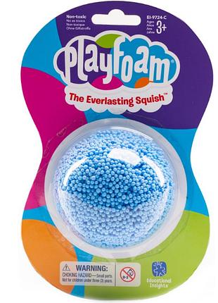 Playfoam шариковый пластилин классический синий classic