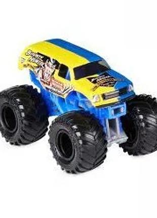 Monster jam truck bounty hunter из набора diecast охотник за головами 1:64 scale vehicles spin master