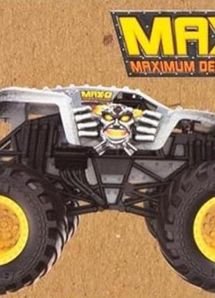 Monster jam official max-d макс-д из набора 12-pack of 1:64 scale die-cast