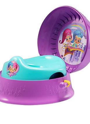 The first years музичний горщик шимер і шайн 3 в 1 shimmer and shine potty system nickelodeon disney