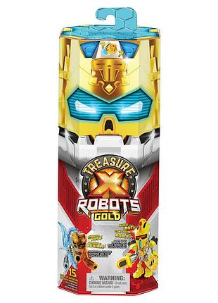 Treasure x robots gold: treasurebot игровой набор-сюрприз трежр бот robots gold (золото роботов)