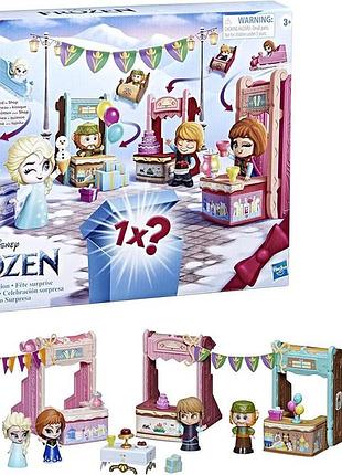 Frozen 2 twirlabouts surprise celebration холодное сердце мини фигурки в санках празднование f1844 hasbro disn