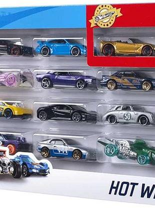 Hot wheels набір машинок з 20 штук в асортименті 20 car gift pack (styles may vary) h7045