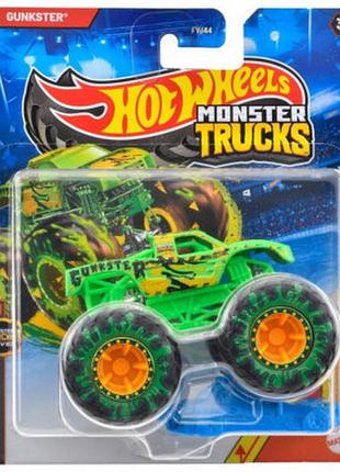 Hot wheels monster jam trucks hw gunkster внедорожник джип 1:64 scale fyj44