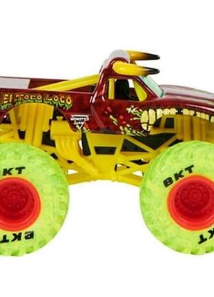 Monster jam truck el toro loco з набору вогонь і лід fire & ice 1:64 scale vehicles spin master