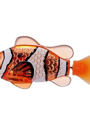 Robo alive рыбка роборыбка electronic interactive fish orange интерактивная игрушка zuru 4