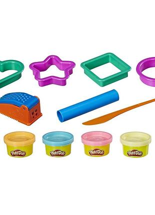 Play-doh пластилін і набір інструментів shapes and tools set
