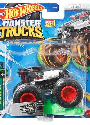 Hot wheels monster trucks ratical racer jam внедорожник джип 1 64 scale fyj44 monster trucks