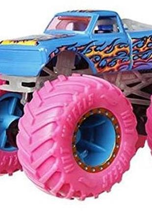 Hot wheels monster jam trucks pure muscle позашляховик джип 1:64 з набору glow in the dark світні в темряві