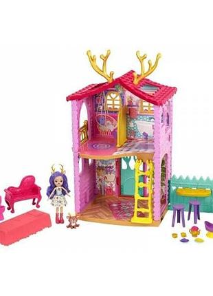 Enchantimals домик данессы оленихи cozy danessa deer house hfc41 данесса