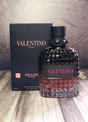 Мужская парфюмированная вода valentino born in roma uomo intense (валентино умо интенс) 100 мл