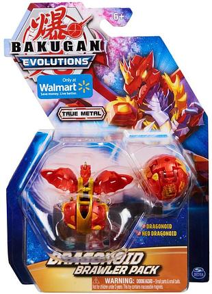 Bakugan evolutions драгоноид и нео драгоноид dragonoid и neo dragonoid brawler pack эволюция