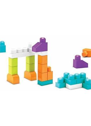 Mega bloks конструктор первые строители imagination block buildable playset 60 piece 4