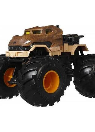 Hot wheels monster jam внедорожник джип 1:24 scale gwk96 monster trucks jurassic world tyrannosaurus rex