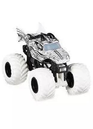 Monster jam truck білий дракон dragon з набору diecast 1:64 scale vehicles spin master