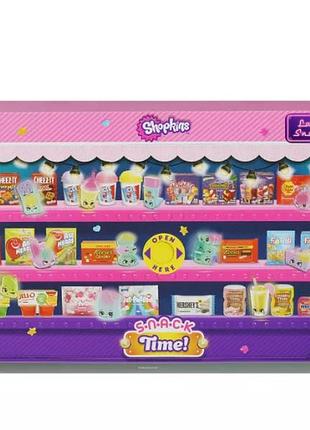 Shopkins real littles snack time multipack реальна їжа автомат 200 фігурок в асортименті