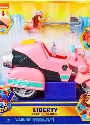 Paw patrol the movie liberty либерти спасательный автомобиль vehicle playset