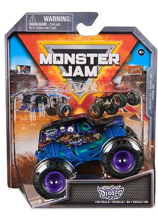 Monster jam son-uva digger машинка внедорожник джип 1:64 monster trucks spin master series 41