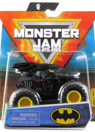 Monster jam truck batman бэтмен 1:64 внедорожник джип spin master