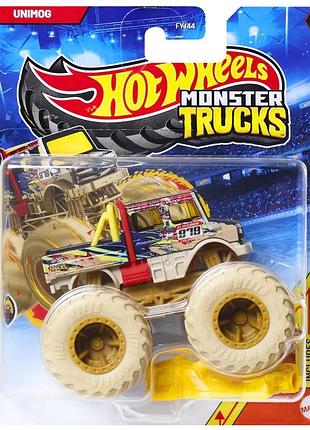 Hot wheels monster jam trucks unimog позашляховик джип 1:64 scale fyj44