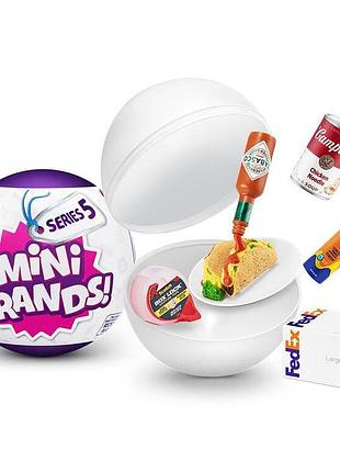 5 surprise toy mini brands surprise куля сюрприз series 5 zuru