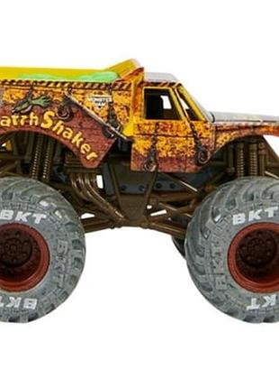Monster jam truck earth shaker з набору вогонь і лід fire & ice 1:64 scale vehicles spin master