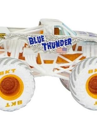 Monster jam truck blue thunder з набору вогонь і лід fire & ice 1:64 scale vehicles spin master