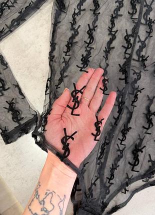 Боді сітка yves saint laurent