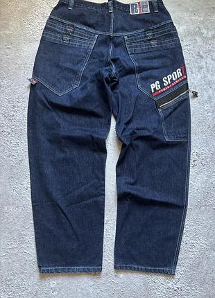 Широкі джинси pg sport baggy реп стиль wide leg оверсайз denim