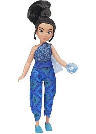Кукла юная райя з цветком кумандра raya and the last dragon, e9468 disney hasbro последний дракон, свет, звук