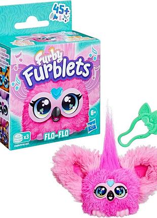 Furby furblets flo-flo mini міні фербі ферблетс інтерактивна іграшка electronic pet hasbro g1699