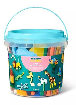 Mondo llama набор для творчества джунгли jungle bucket of crafts