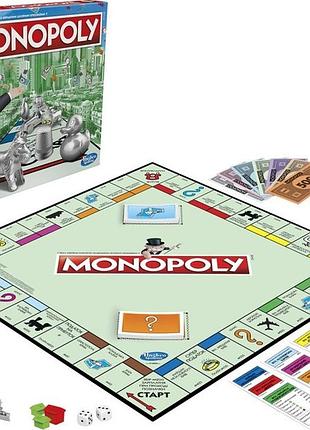 Monopoly classic класична монополія настільна гра hasbro українська версія c1009_eg4