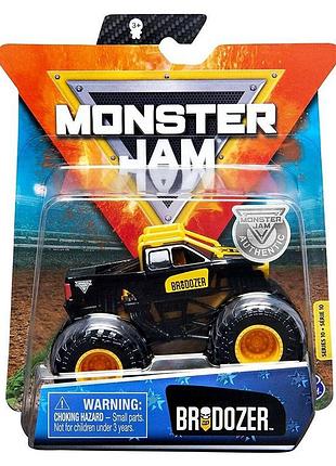 Monster jam truck brodozer бродозер 1:64 внедорожник джип spin master