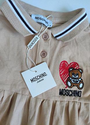 Платье сукня для девочки moschino 3