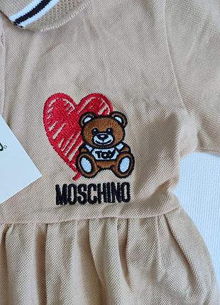 Платье сукня для девочки moschino 4