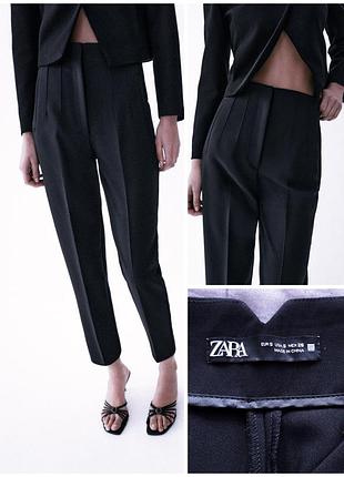 Жіночі брюки  висока посадка zara high waist  trousers,  p. s