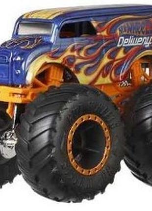 Hot wheels monster trucks dairy delivery из набора ggc61 1:64 scale die-cast ultimate chaos