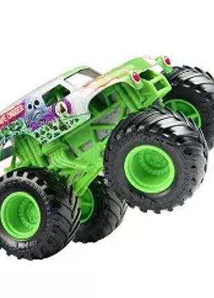 Monster jam truck grave digger из набора diecast 1:64 scale vehicles spin master