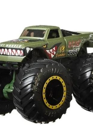 Hot wheels monster trucks v8 bomber crash crew поштучно из набора jff65