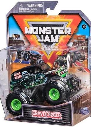 Monster jam truck grave digger diecast 1:64 scale vehicles series 39 spin master