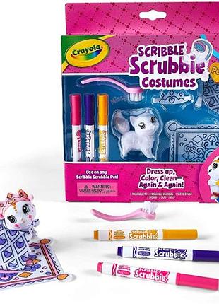 Crayola scribble scrubbie pets розфарбовані вихованці принцеса кішечка princess