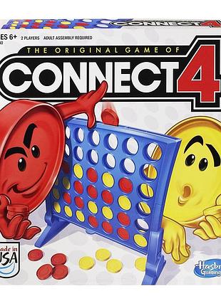 Hasbro настольная логическая игра собери 4-ку 4 в ряд connect 4 game a5640