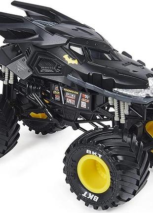 Hot wheels monster jam внедорожник джип 1:24 scale 6061996 batman бэтмен monster trucks