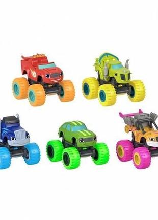 Fisher-price вспыш и чудо-машинки вспыш, зег, огурчик, рык, крушила neon wheels, blaze the monster machines