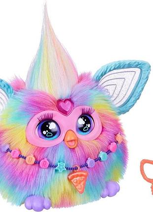 Furby tie dye интерактивная игрушка ферби тай-дай радужный (англ) hasbro f8900