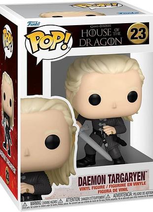 Funko pop фігурка деймон таргарієн будинок дракона house of the dragon daemon targaryen no23 collectable vinyl figure