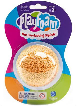 Playfoam шариковый пластилин классический оранжевый classic
